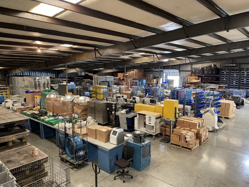 ONLINE ONLY ABSOLUTE AUCTION: INDUSTRIAL EQUIPMENT, MRO, SHIPPING & PACKAGING, PALLET RACKING, FORKLIFTS, MEDICAL EQUIPMENT & MORE