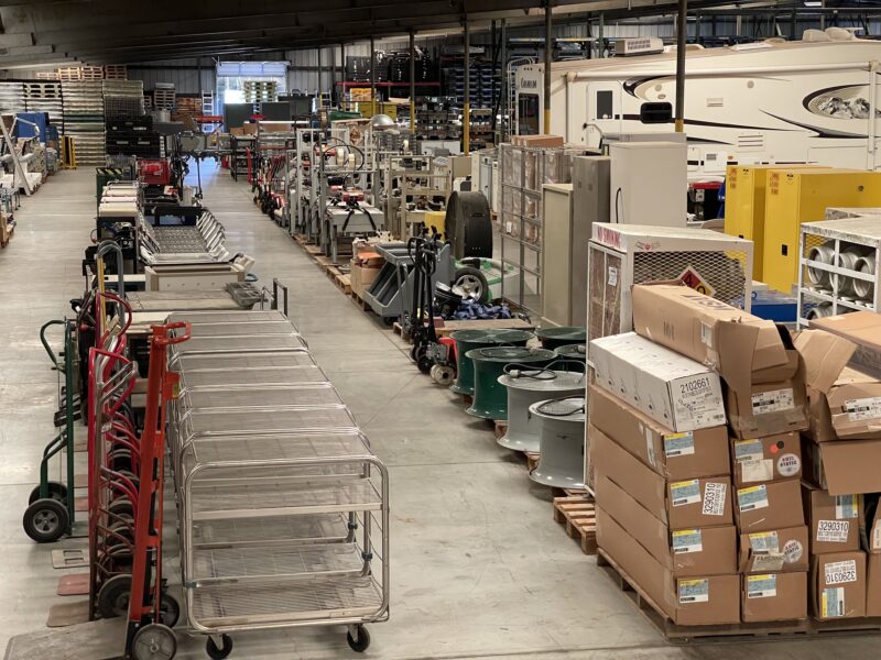 ONLINE ONLY ABSOLUTE AUCTION: INDUSTRIAL EQUIPMENT, MRO, SHIPPING & PACKAGING, PALLET RACKING, FORKLIFTS, MEDICAL EQUIPMENT & MORE