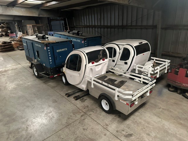 DANVILLE LIQUIDATION CENTER SPRING SALE: INDUSTRIAL SURPLUS, MATERIAL HANDLING EQUIPMENT, DUMP HOPPERS, PALLET RACKING, FLOOR SWEEPERS, FORKLIFTS & MORE